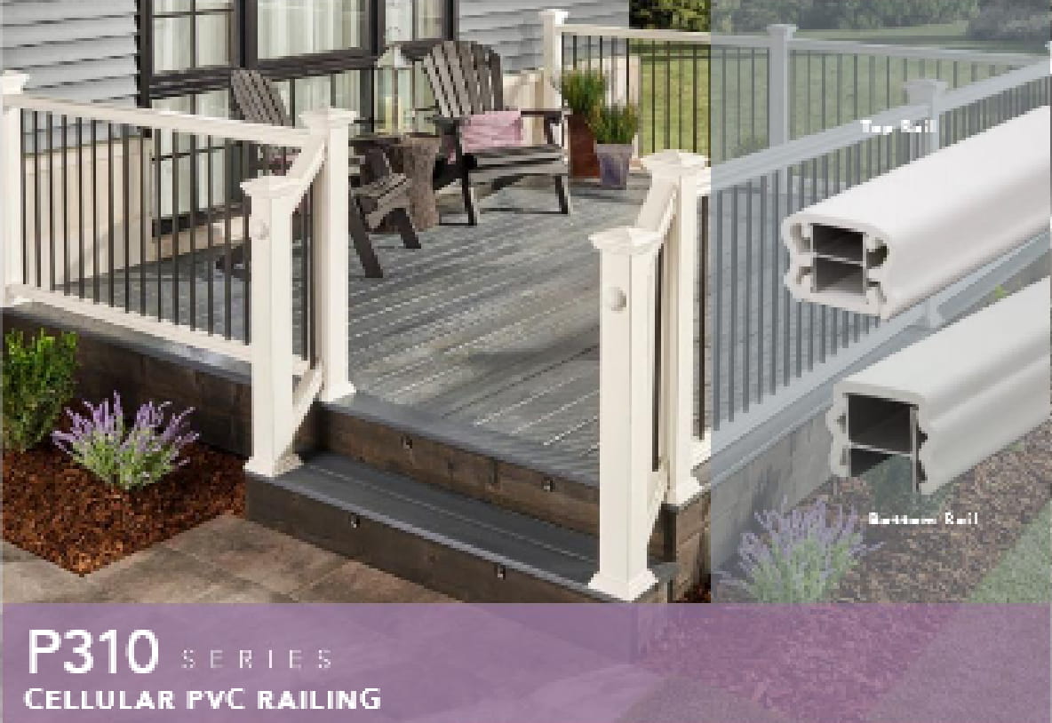 Fairway Cellular PVC Railings