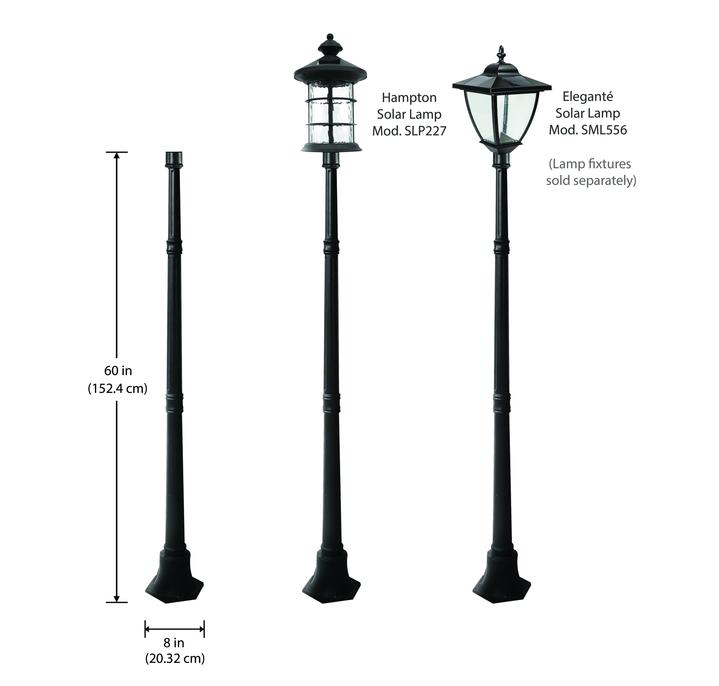 Classy Caps Aluminum Lamp Post