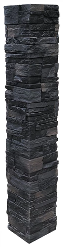 LedgeStone Post Cover - Andean Onyx