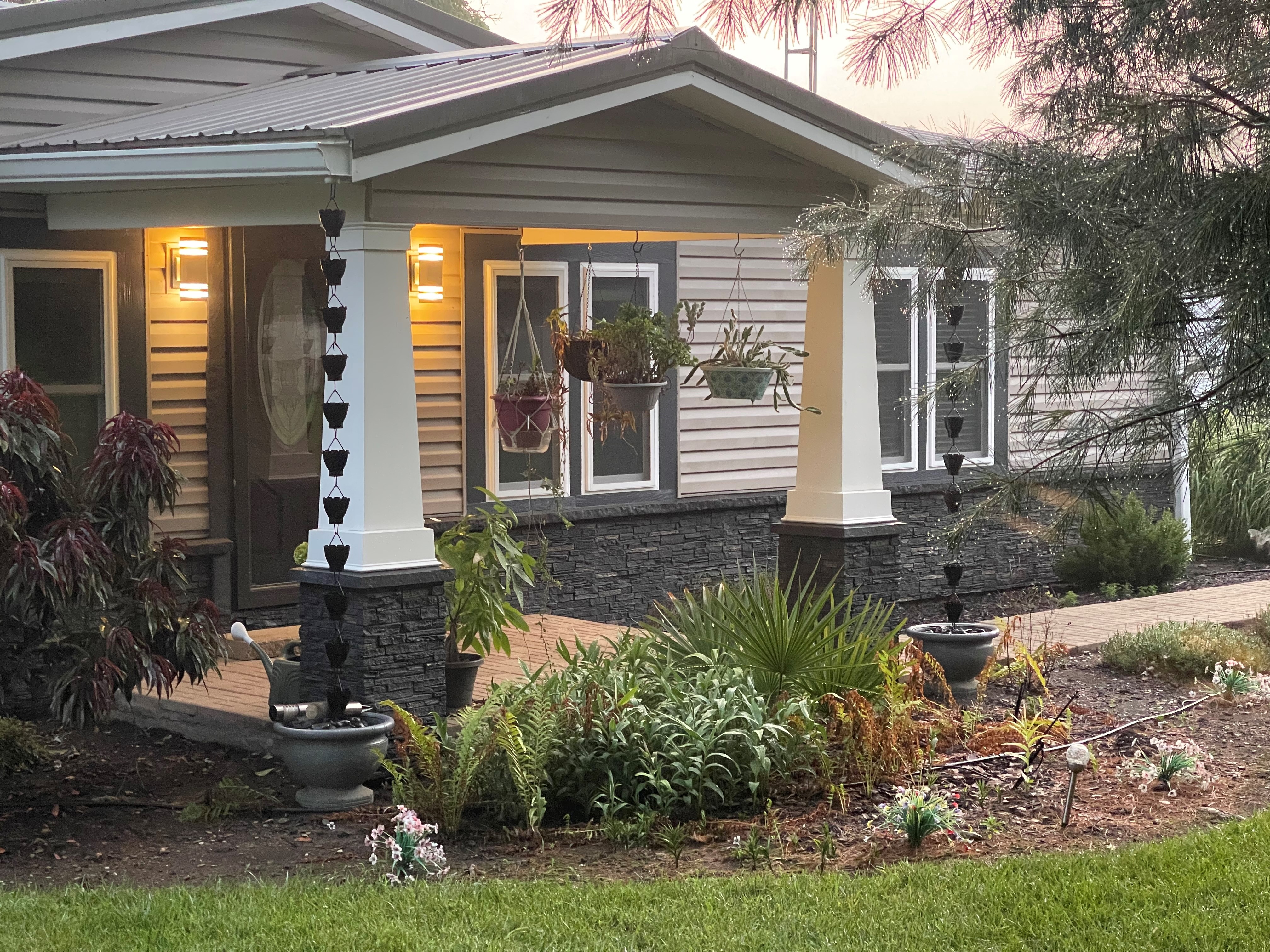 Faux Stone Column, Wraps and Panels