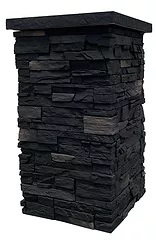 Faux Stone Column Wrap