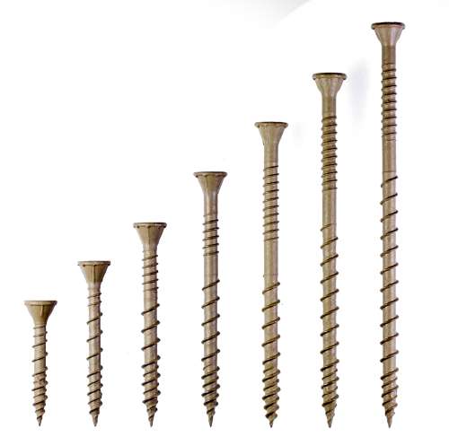 Simpson Strongtie DVS Deck Screw Sizes