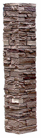 Faux Stone Deck Column