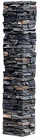 Faux Stone Deck Column