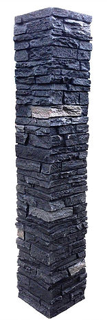 Faux Stone Deck Column