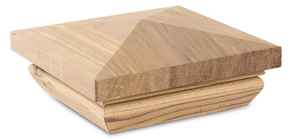 Woodway Cedar Pyramid Post Cap