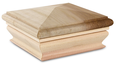 Woodway Cedar or Treated Pyramid Post Cap