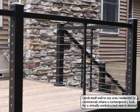 Jam Systems Aluminum / Cable Railing System